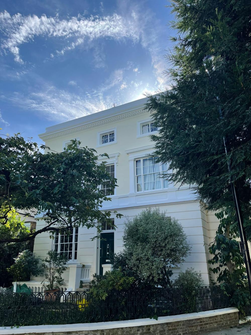 House masonry restoration works, Barnsbury Square